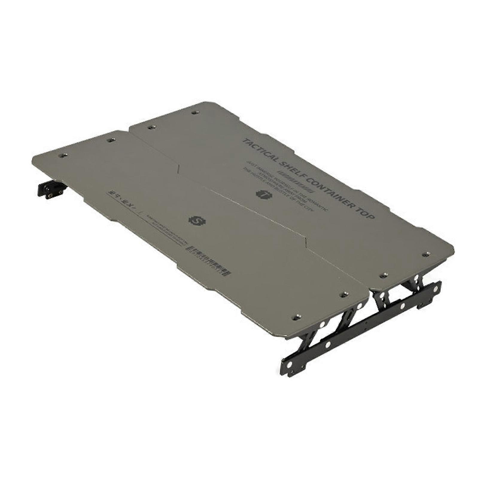 Tactical Aluminum Lid for Outdoor Camping Storage Chest Stackable