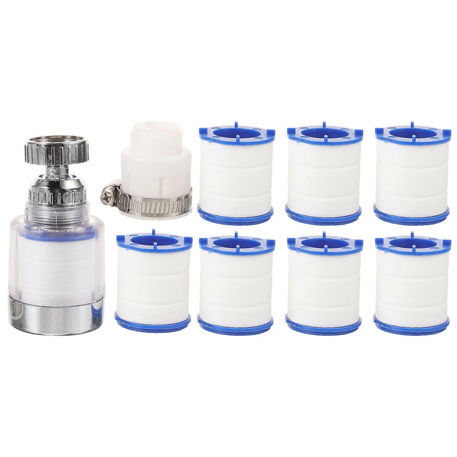 Faucet Tap Filter Faucet Water Drainer Kitchen Sink Water Sprayer Nozzle Filter