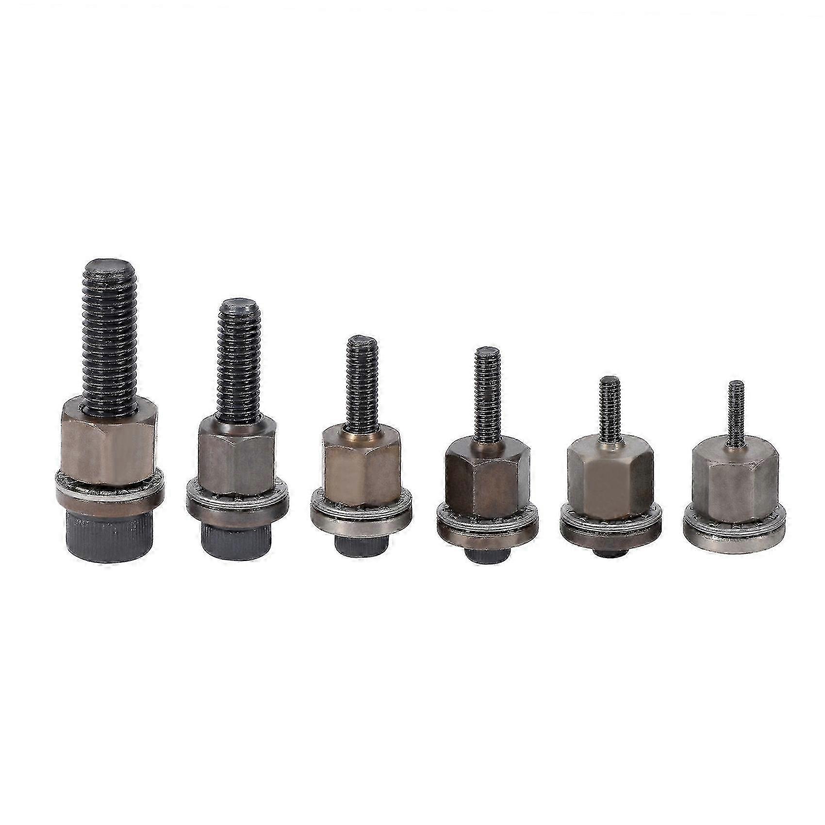 6pcs Hand Rivet Nut Head Nuts Simple Installation Manual Riveter Rivnut Tool Accessory For Nuts M3
