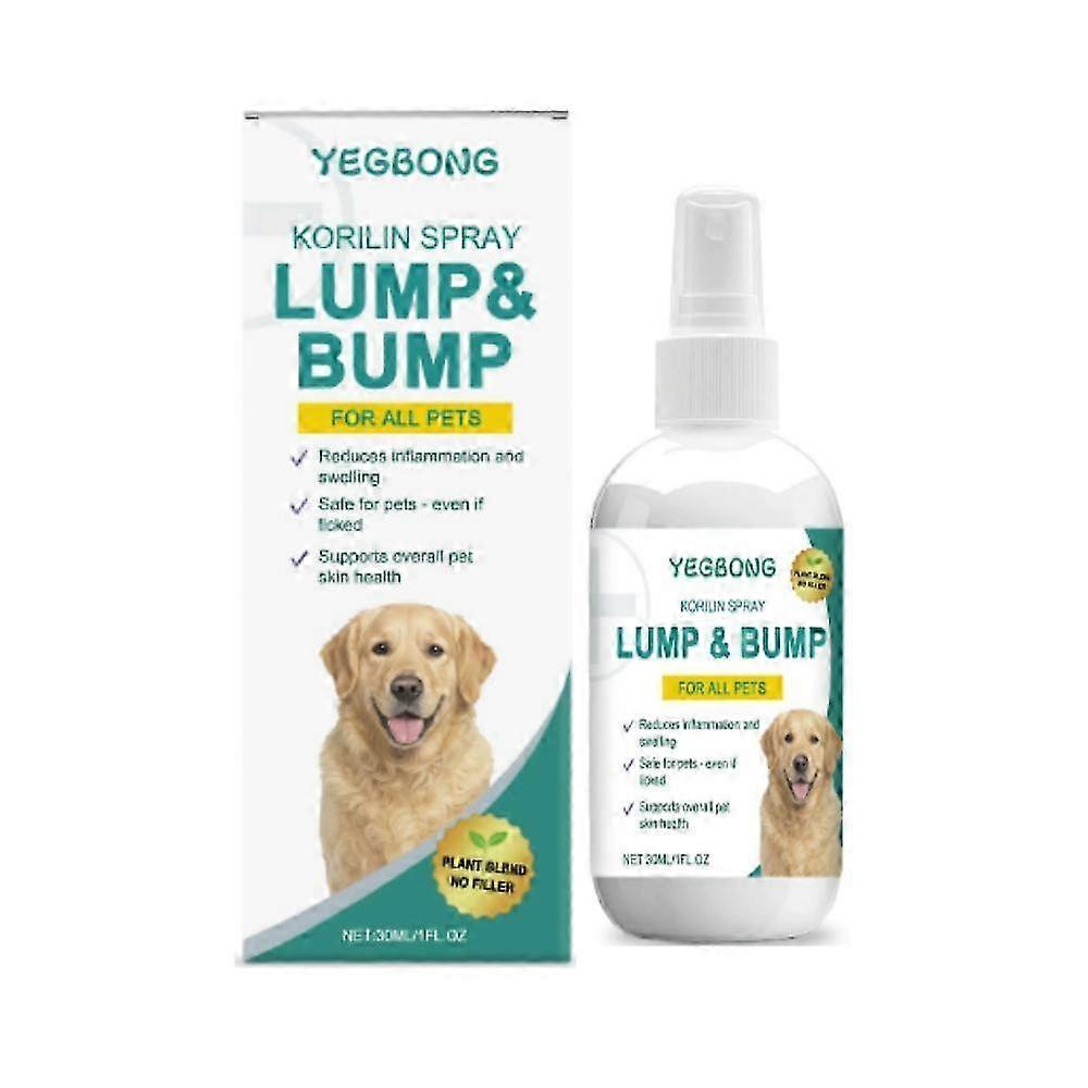 Bumps Pet Spray, Lumps & Bumps Pet Body Care Spray, Dog Cat Discomfort Swelling Relief Spray, Pet Anti-Itch Spray