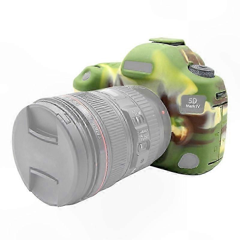 Soft Silicone Protective Case for DSLR Camera, Compatible with Canon EOS 5D Mark IV