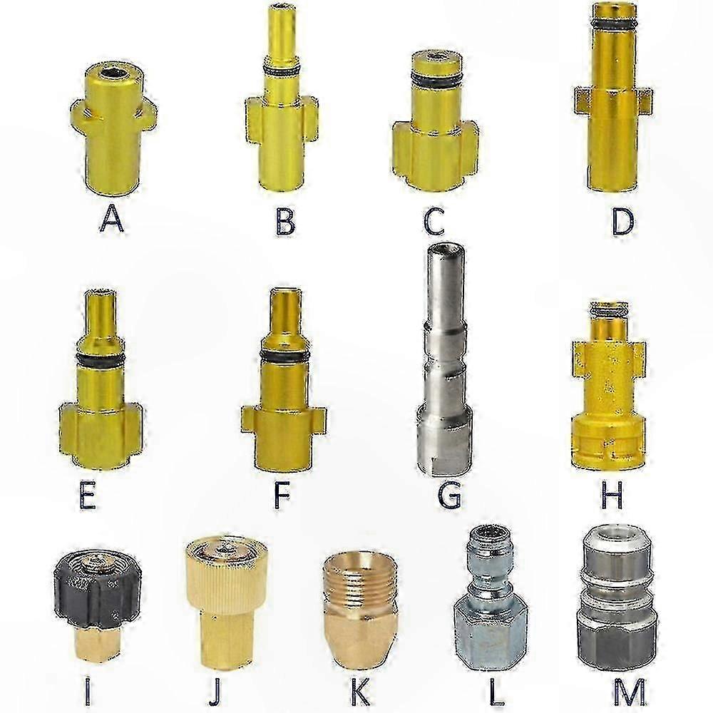 High-Pressure Washer Gun Adapter Compatible with Multiple Brands