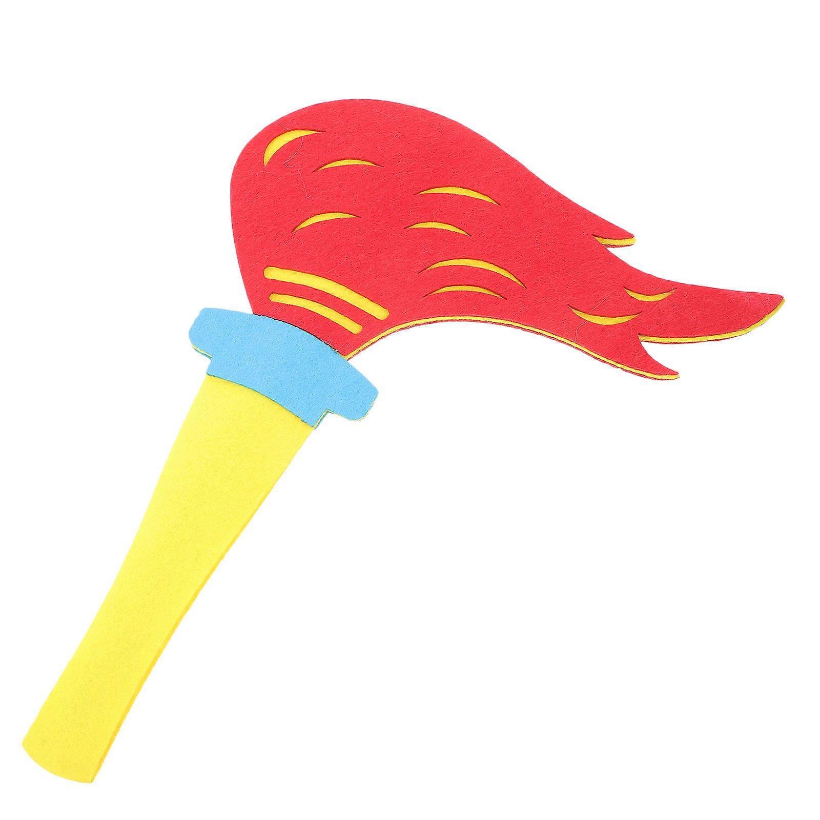 Fire Torch Props Fun Torch Toys for Sports Competition for Decoration