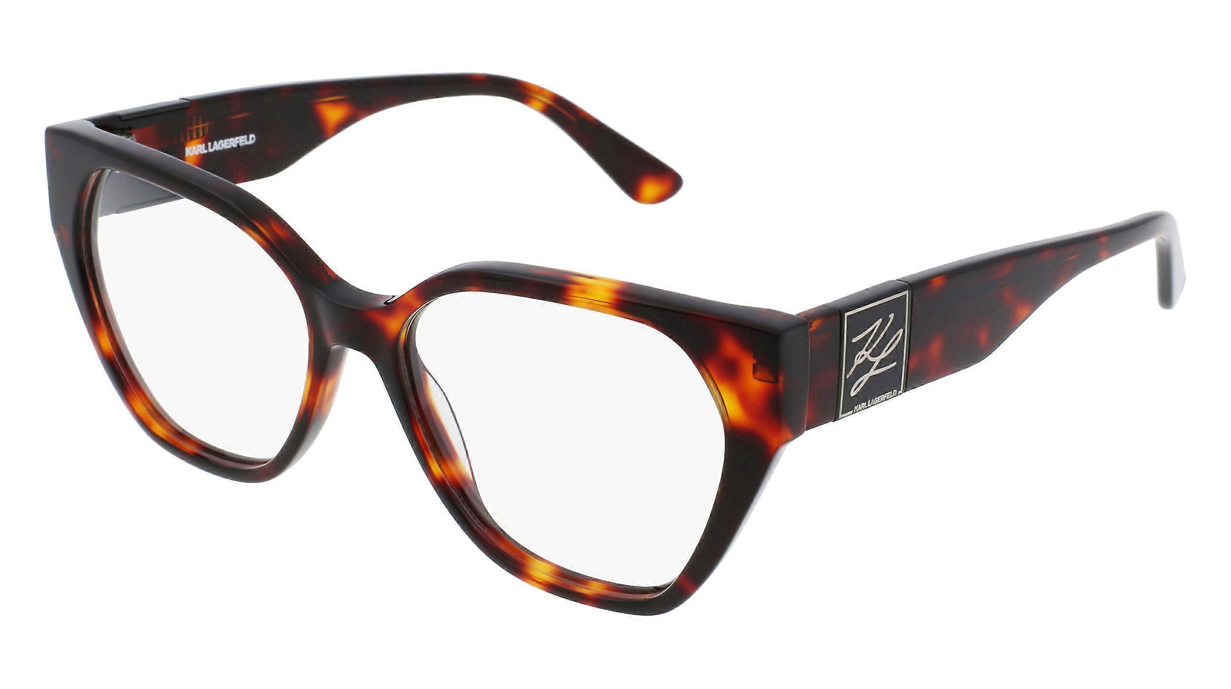 Eyewear Frames KARL LAGERFELD KL6053 N 131 RED HAVANA 54/16/140 FEMALE