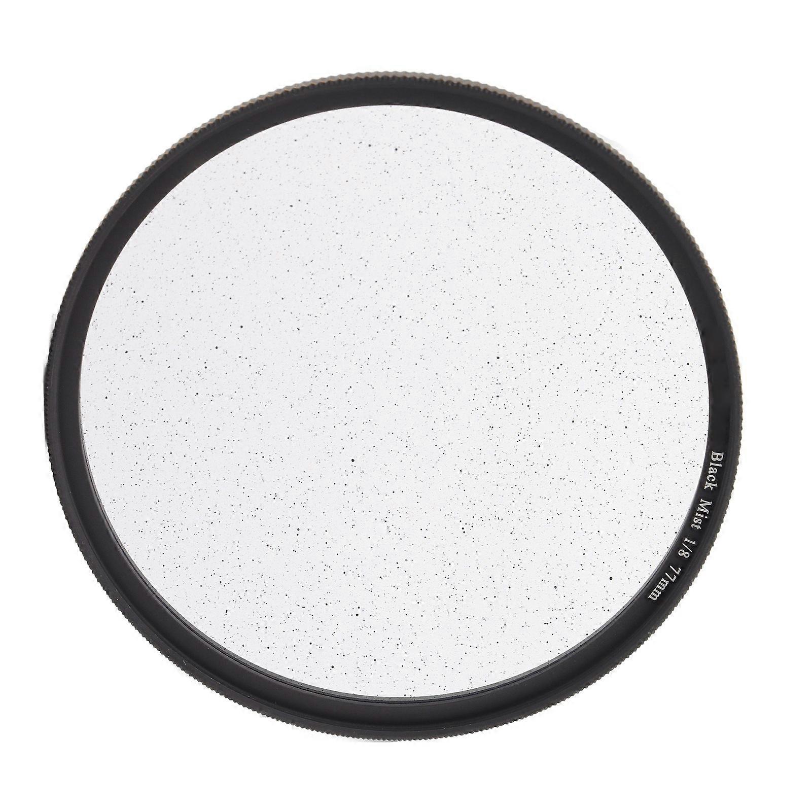 Lightdow 1/8 Black Mist Soft Focus Camera Filter 77mm Lens