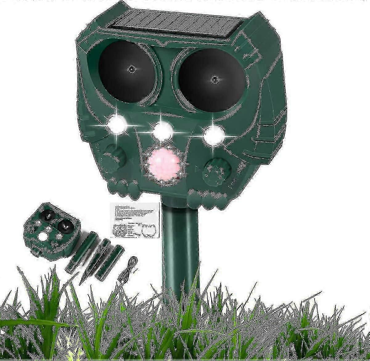 太陽光発電ガーデンキツネ忌避剤、害虫に対する屋外での使用のための防水動物抑止剤