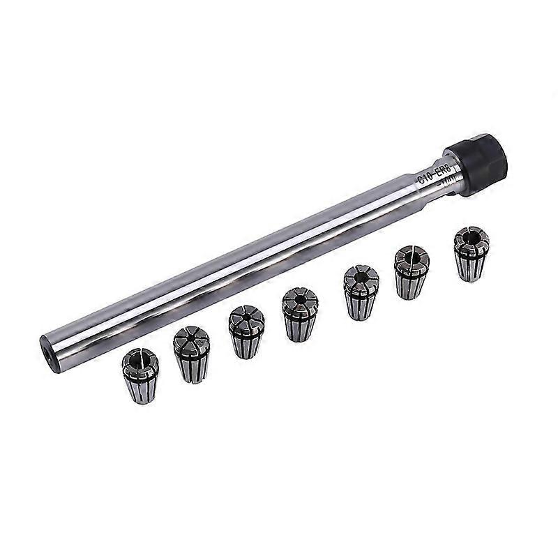 For C10 Er8a 100l Collet Chuck Holder 7pcs Precision Er8 Spring Collet Set