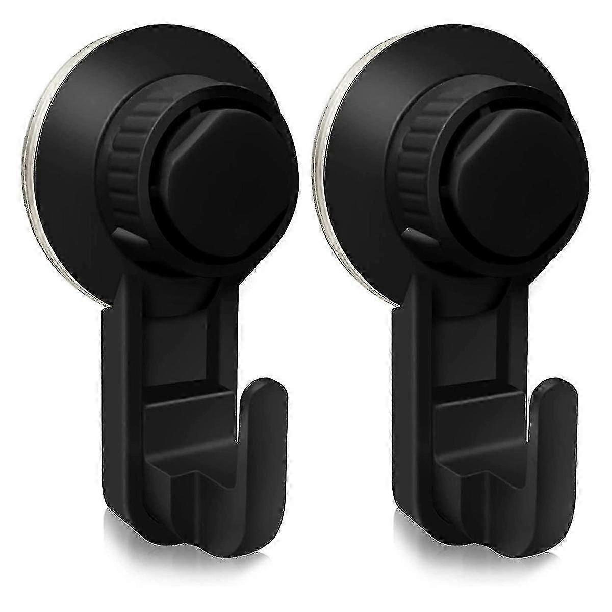 2 Pcs Suction Cup Hooks Powerful Suction Cup Bathroom Hooks,vacuum Wall Hooks For Towel,waterproof