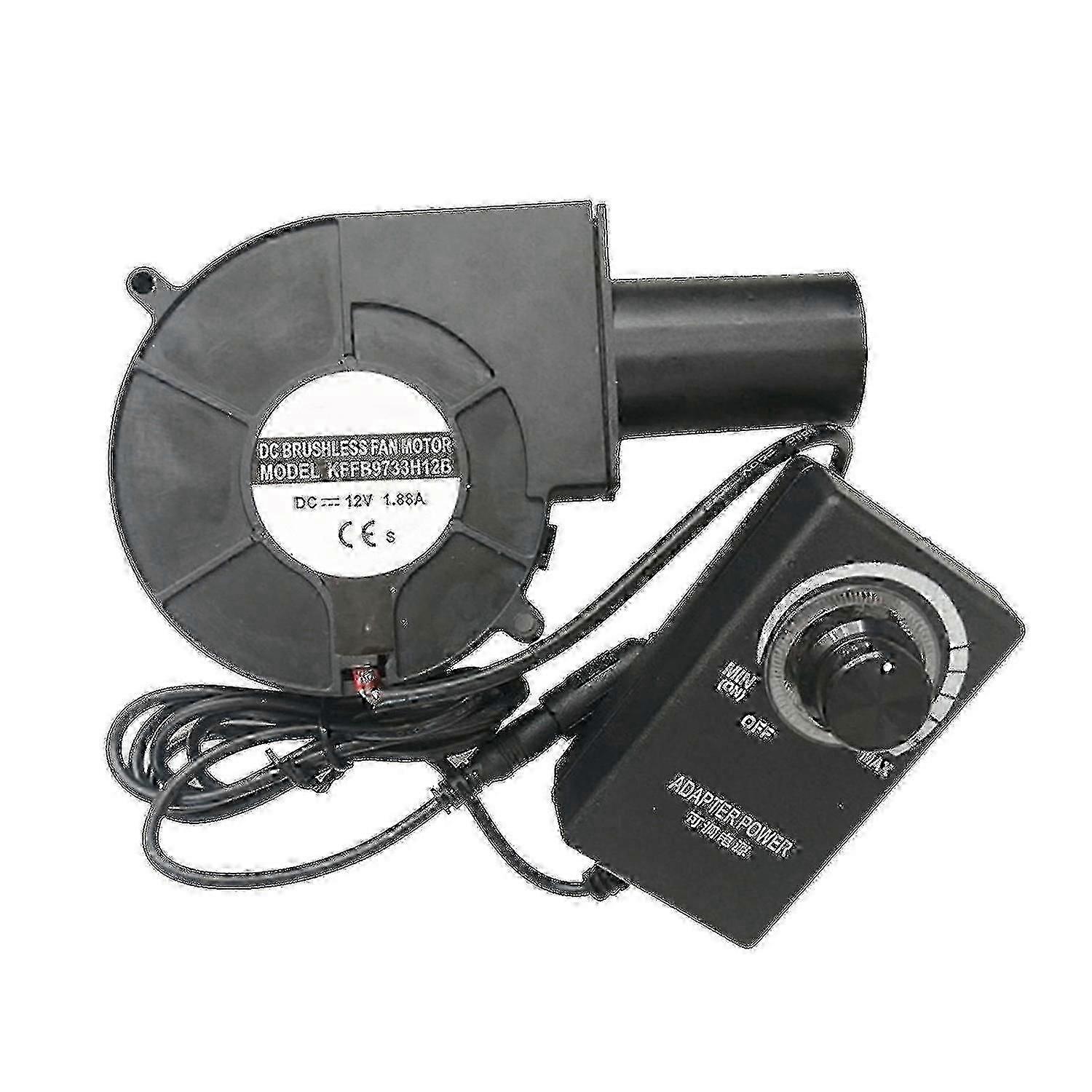 9733 ventilátor ventilátor vzduch dmychadlo vysokorychlostní dc 12v turbo odstředivý ventilátor s regulátorem otáček pro