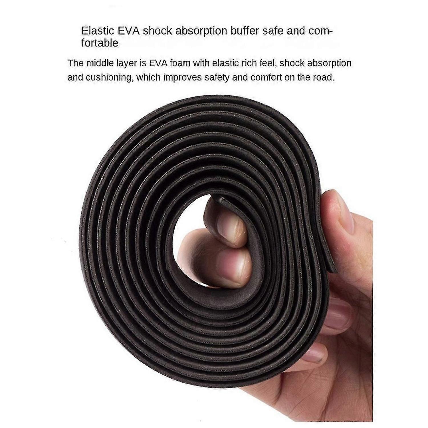 Bicycle Handlebar Tape Anti-Slip Shock Absorption Wrapped Bar Tape,F