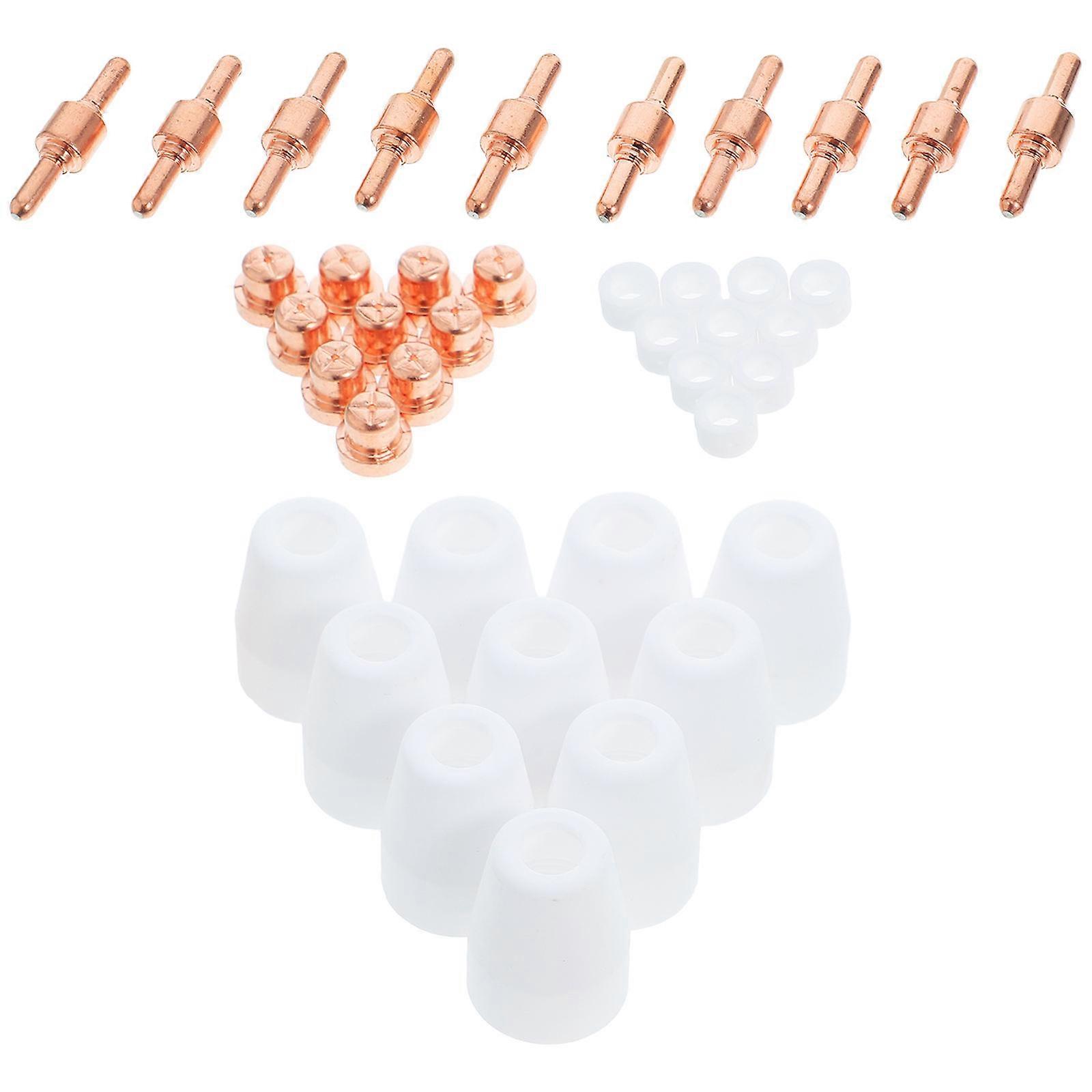 Plasma Cutter Consumables Kit 40Pcs for Efficient Plasma Cutting Operation