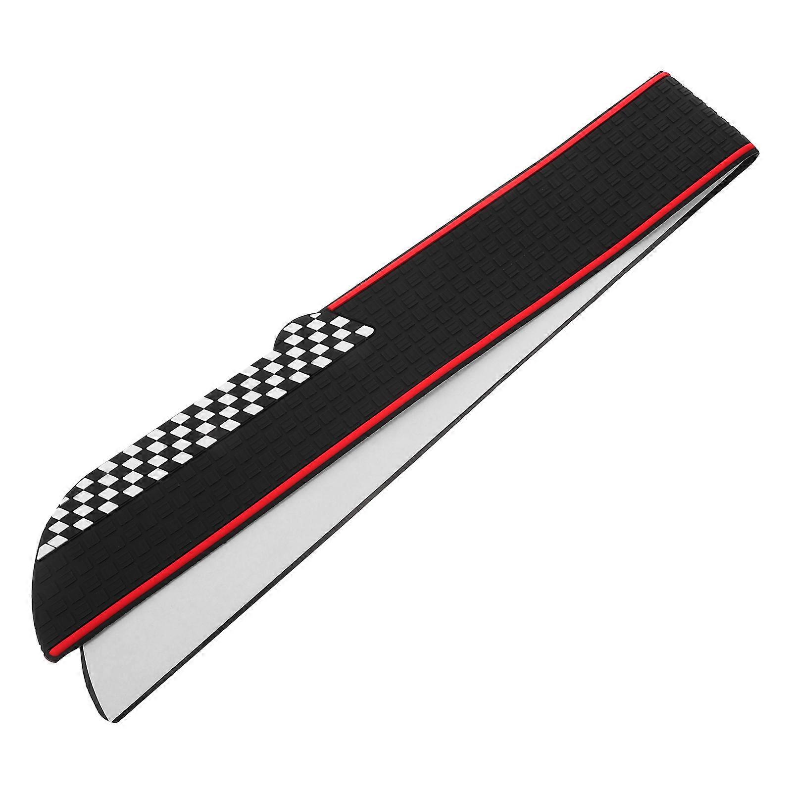 Car Door Protectors Rear Bumper Protector Vehicle Interior Upgrade Rectangular Impact Protection 1Pcs
