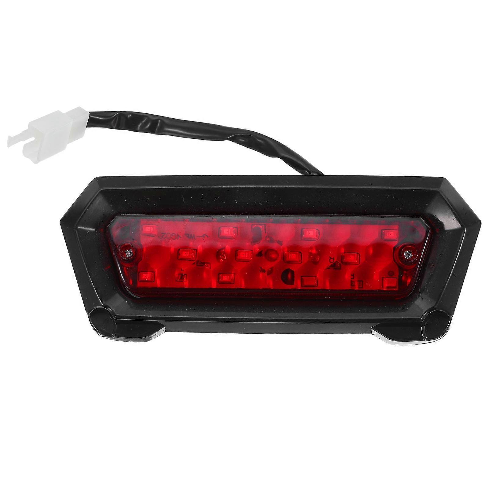 Motorcycle Tail Light 2Pcs for Rear Brake Light Compatible with Atv 50cc-125cc