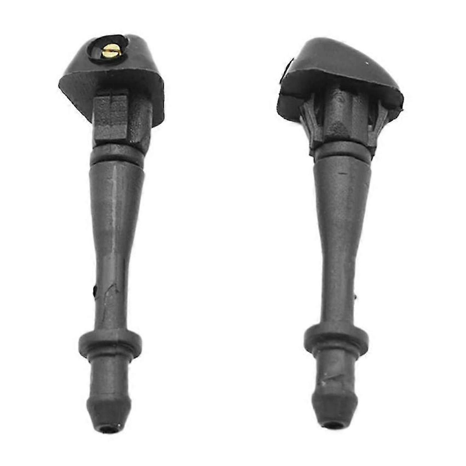 2PCS Car Front Windshield Washer Nozzle Sprayers For Hover H3 H5 2005-2015
