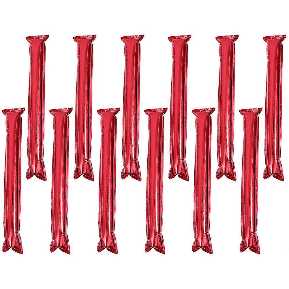 Cheerleading Stick Inflatable Boom Plastic Sticks for Cheering 24Pcs