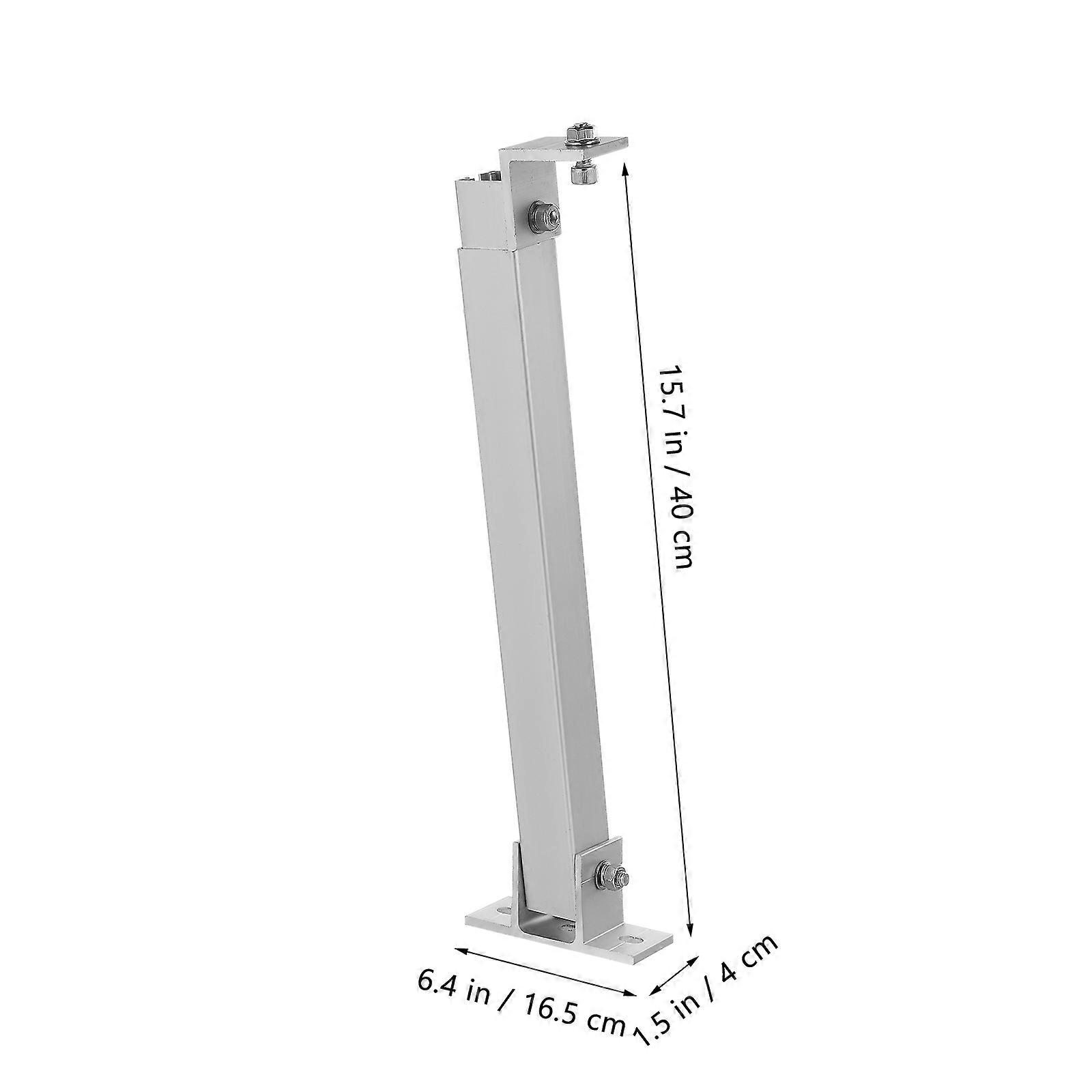 Adjustable Roof Mounting Bracket Aluminium Bracket Solar Panel Holder 40.00X16.50X4.00CM Home Installation 1 Set
