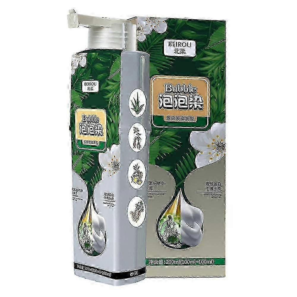 2023 New Pure Plant Extract For Grey Hair Color Bubble Dye Bubble Hair Dye -aqwg