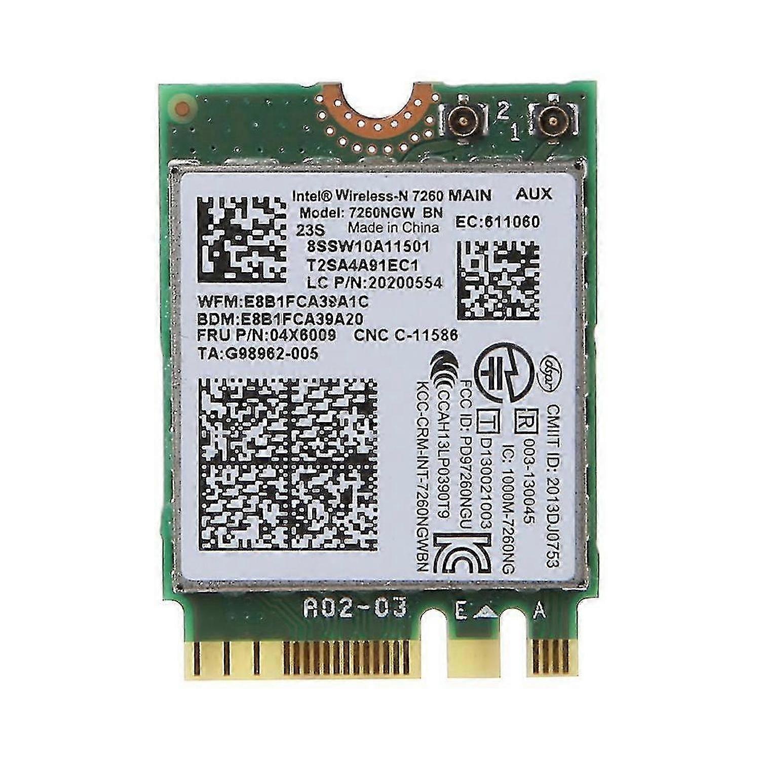 Ngff M.2network Card 7260ngw Multifunctional Fru 04w3830 04x6009 04x6086 Network Card Delicate For Lenove Thinkpad T440