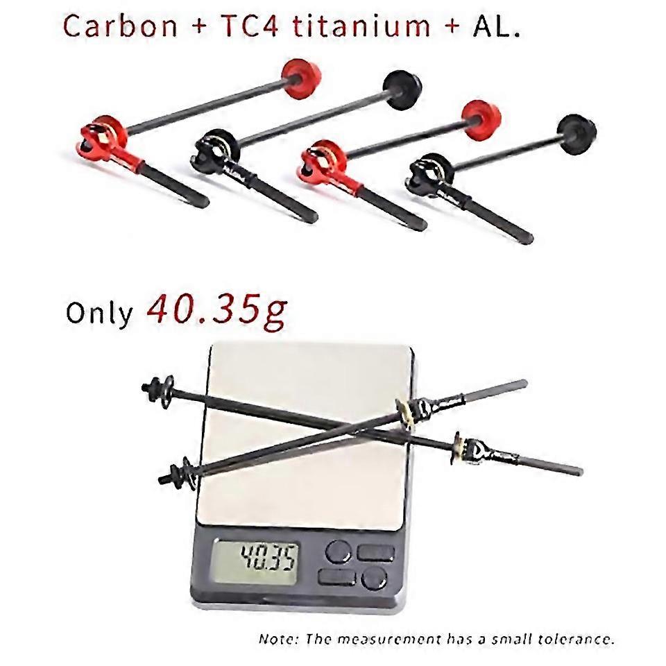 For Mountain Bike Quick Release Titanium Shaft Quick Release Rodblack