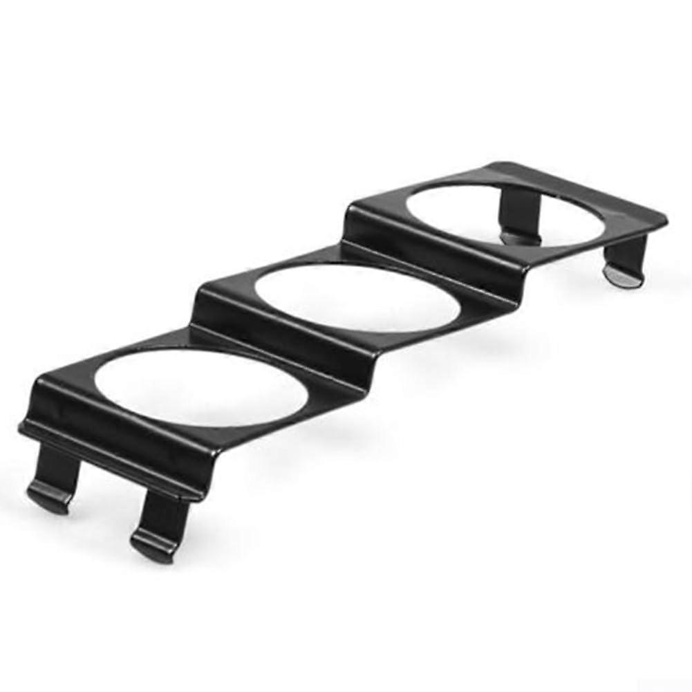 Triple 2'' 52mm Gauge Holder Pod Panel For DIN Slot Staggered Design And Self Retaining Clips Left And Right Compatible