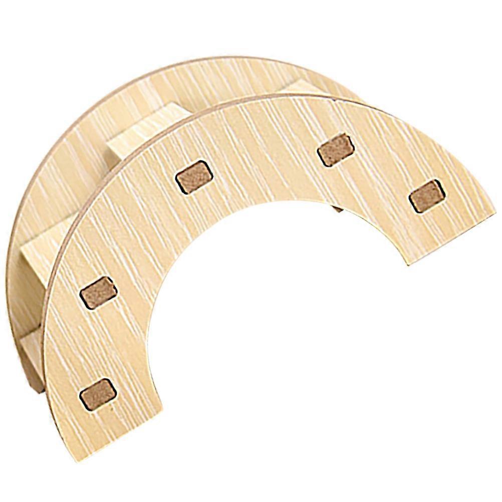 Wooden Hamster Ladder Bridge for Pet 4Pcs Climbing Activity Toy