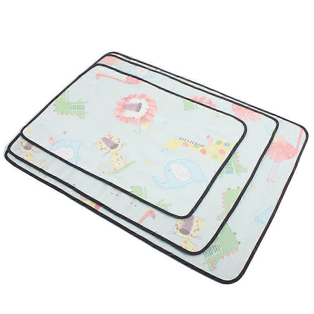 Cool Pet Pad Breathable Mat for Sleeping 1Pcs Summer Ice Silk Cushion