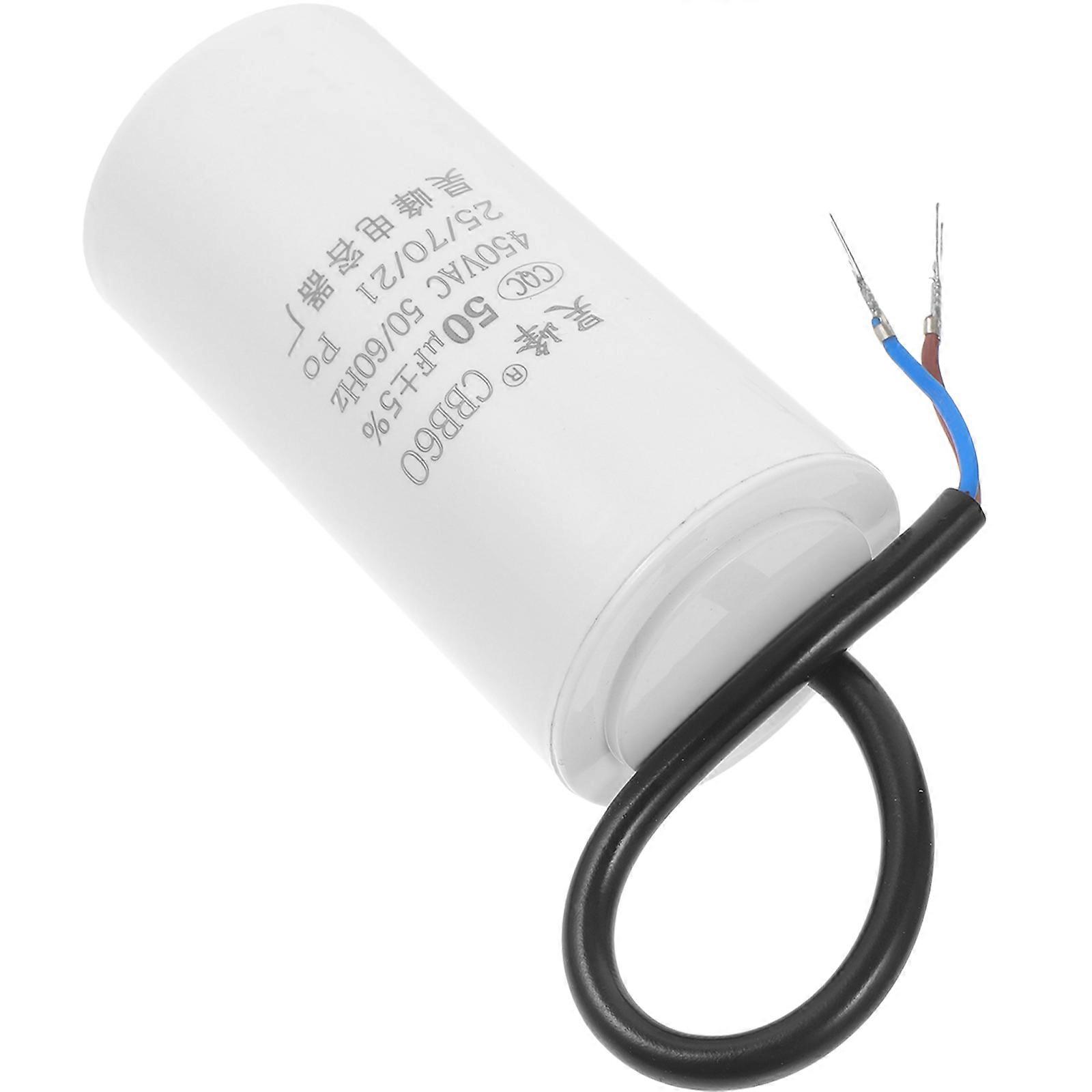 50uf Capacitor Motor Running Capacitor for Washing Machine 4Pcs Set