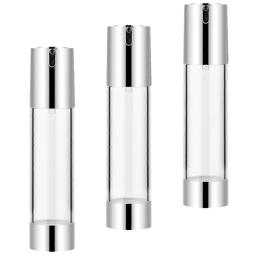 Airless Pump Bottles Refillable Cosmetic Containers for Storage 9Pcs