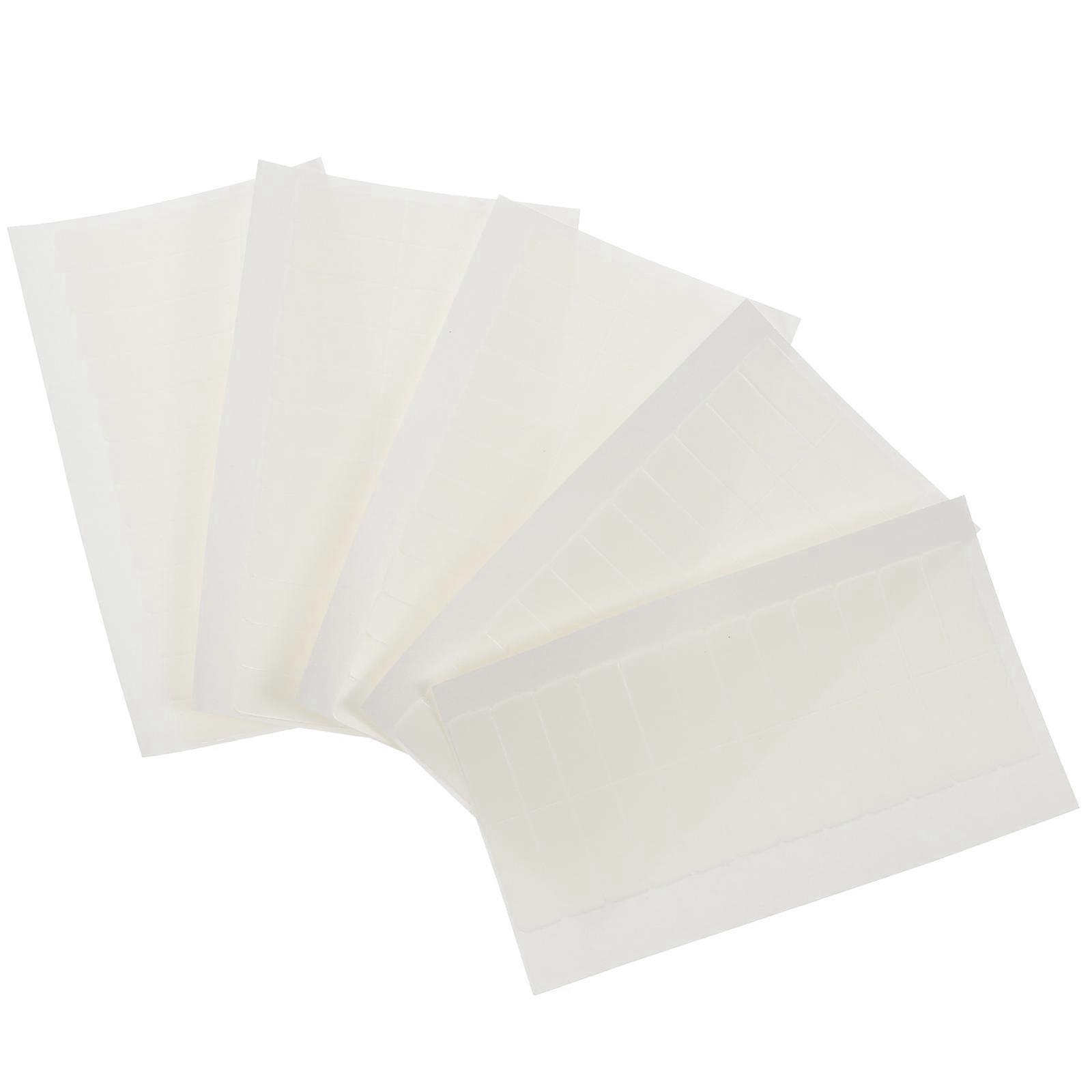 Ruban adhésif double face pour extensions de cheveux, 25 feuilles, pour remplacement de perruque