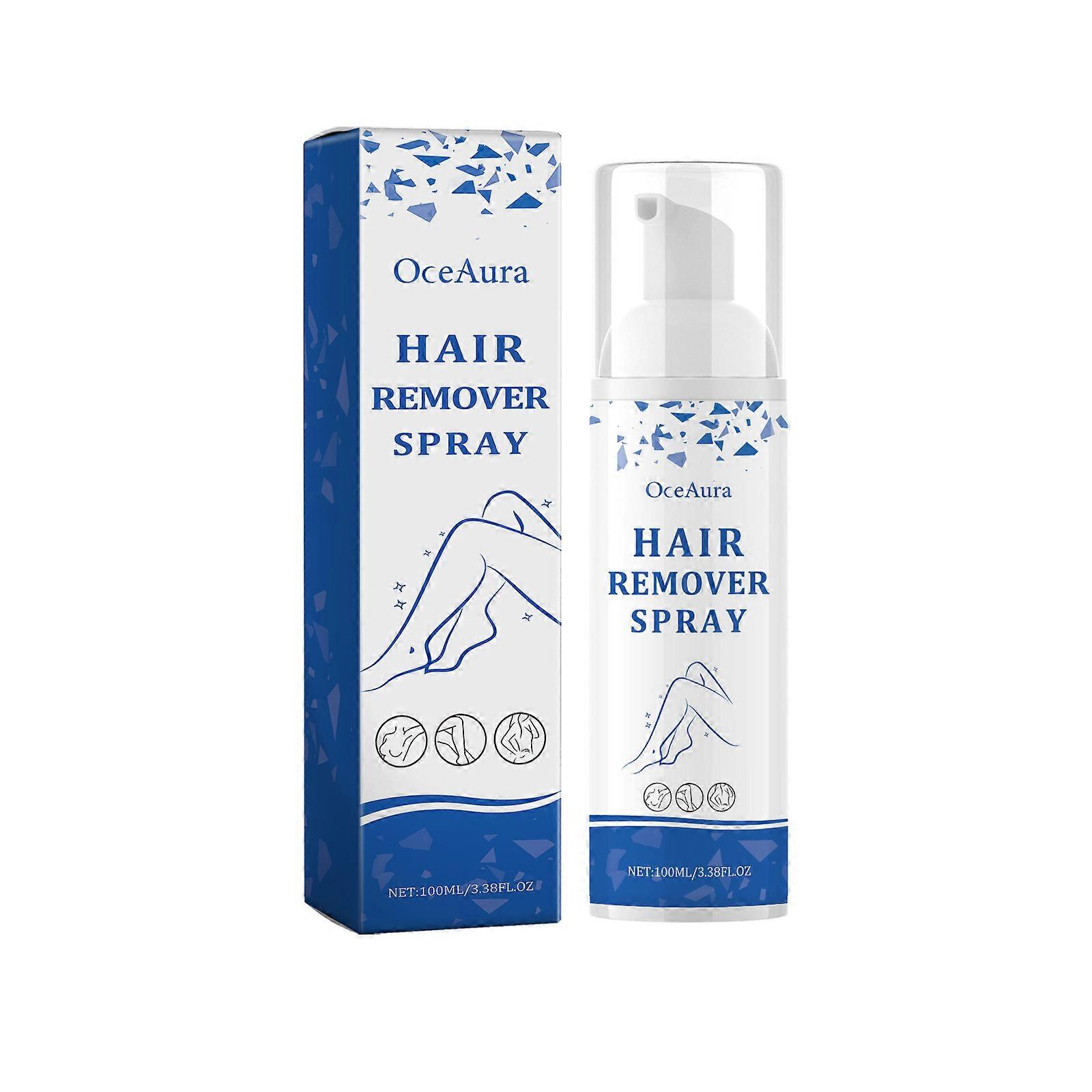 Spray-ul depilator Mousse este delicat și neiritant, hidratant, netedează pielea corpului și îndepărtează părul delicat.