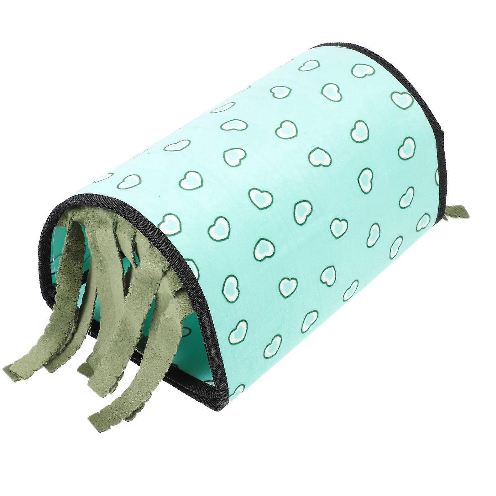 Pet Hideout for Hamsters and Small Mice in Light Green 30X19X15CM Designed for Indoor Playtime 2Pcs