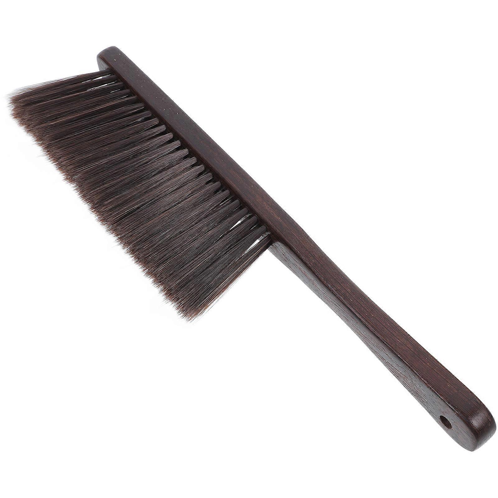 Sweeping Ash Hand Broom Long Handle Cleaning Tool For Home And Fireplace Use 5Pcs Soft Wooden Dust Brush