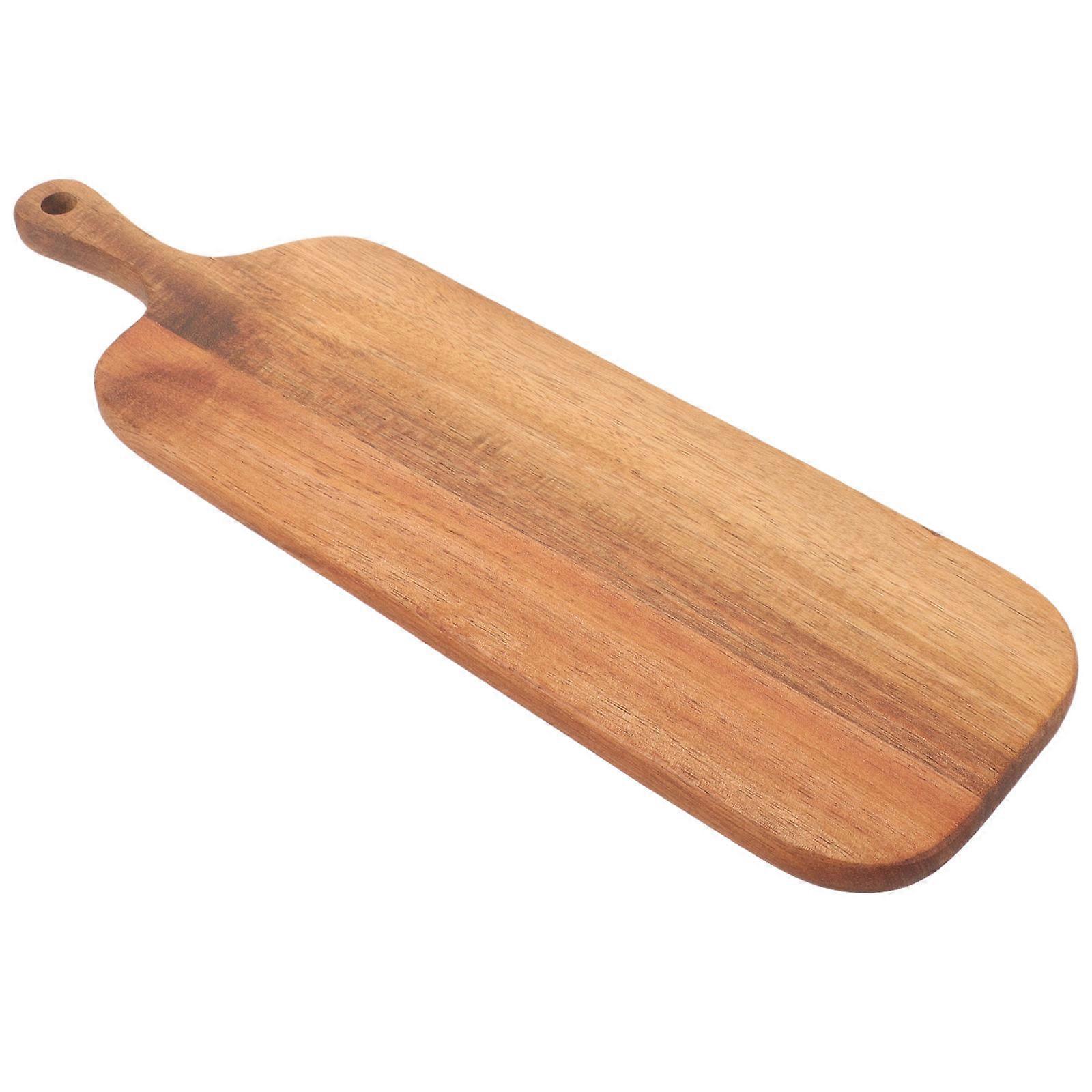 Rectangular Wood Cutting Board 8Pcs For Home Users Professional Chefs Light Brown Food Storage
