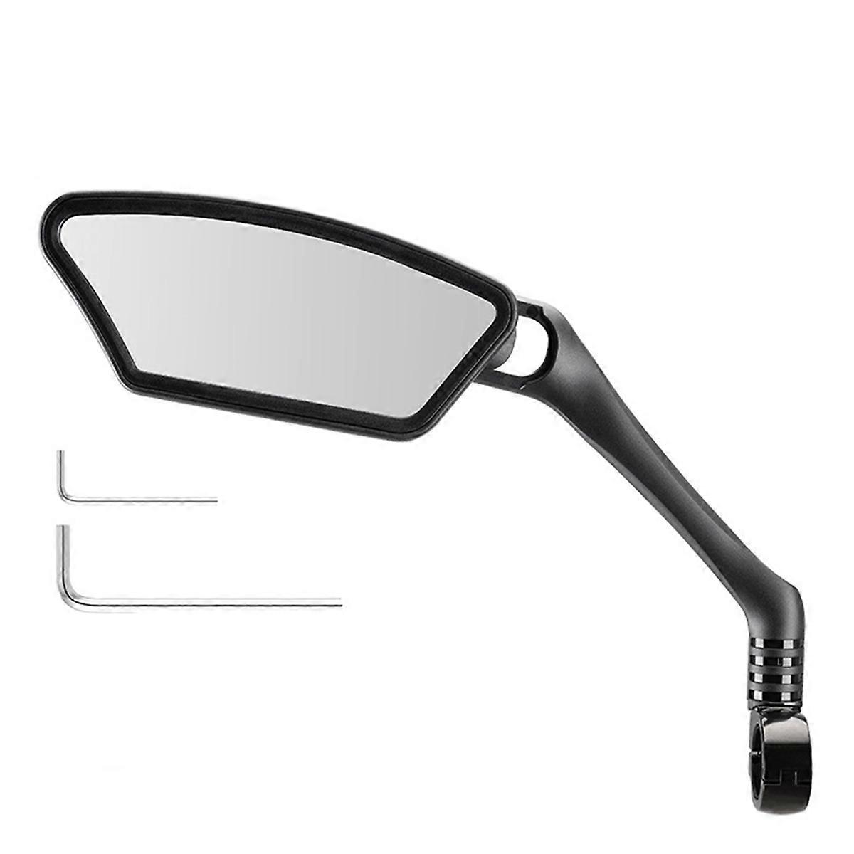  Stainless Steel Bicycle Mirror Rear View Reflector Left