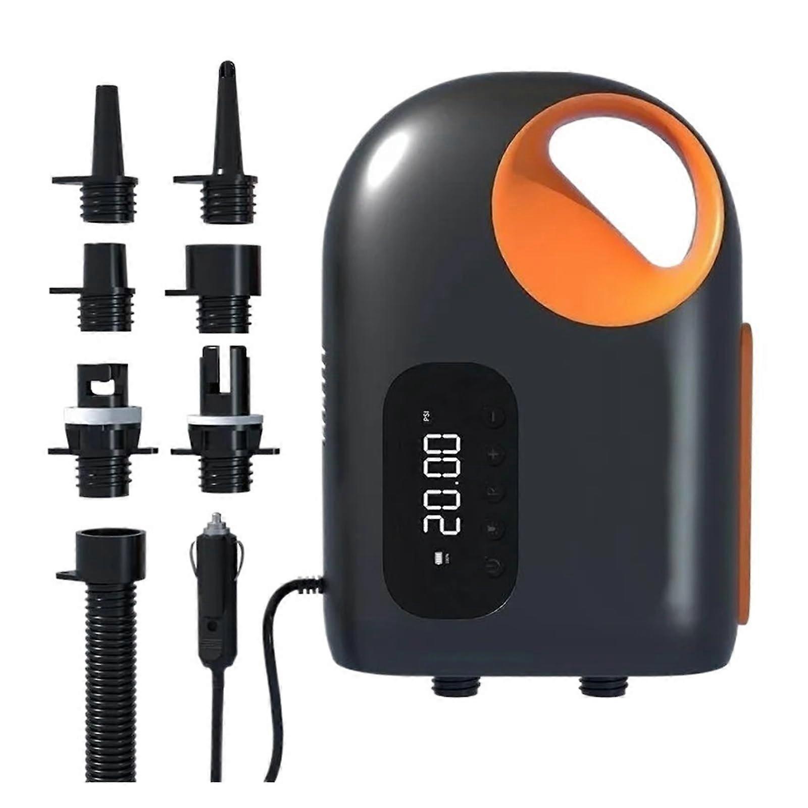 Electric Air Pump For Inflatable SUP 20 PSI DC Wired Deflatable Inflator For Surfing Paddle Board Boat Kayak