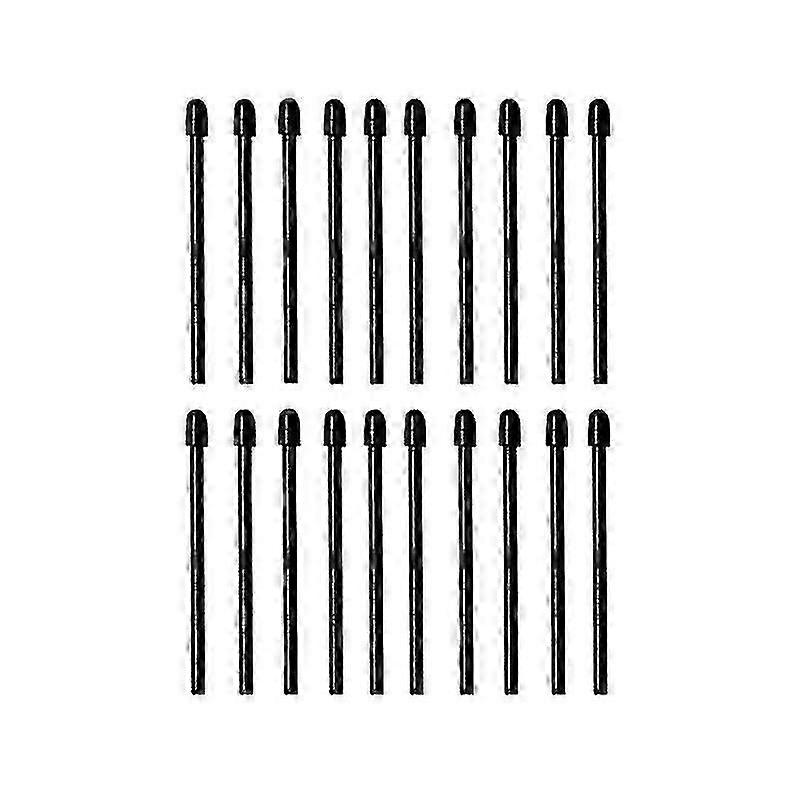 (20 Pack) Marker Pen Tips/nibs Compatible Remarkable 2 Stylus Pen Compatiblement Soft Nibs/tips Black