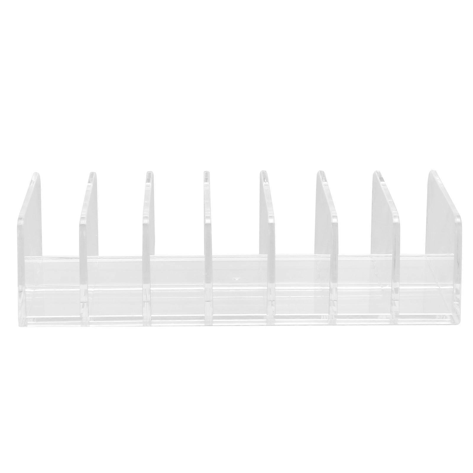 Présentoir de maquillage pour poudre pressée, fard à paupières, support de rangement pour usage domestique, 8 pièces