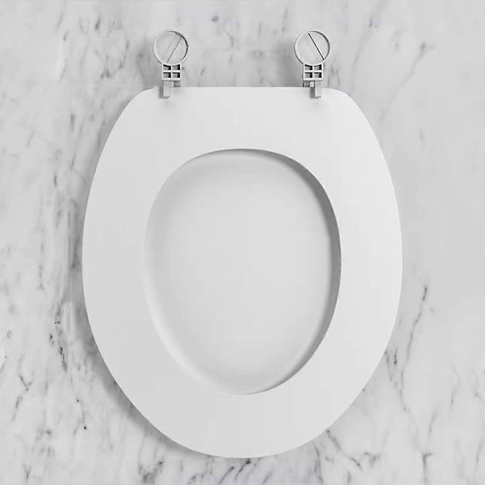 U-Shape and O-Shape White Toilet Seat Soft Close Quick Release for Standard Toilets Urea Material Long-Lasting Construction