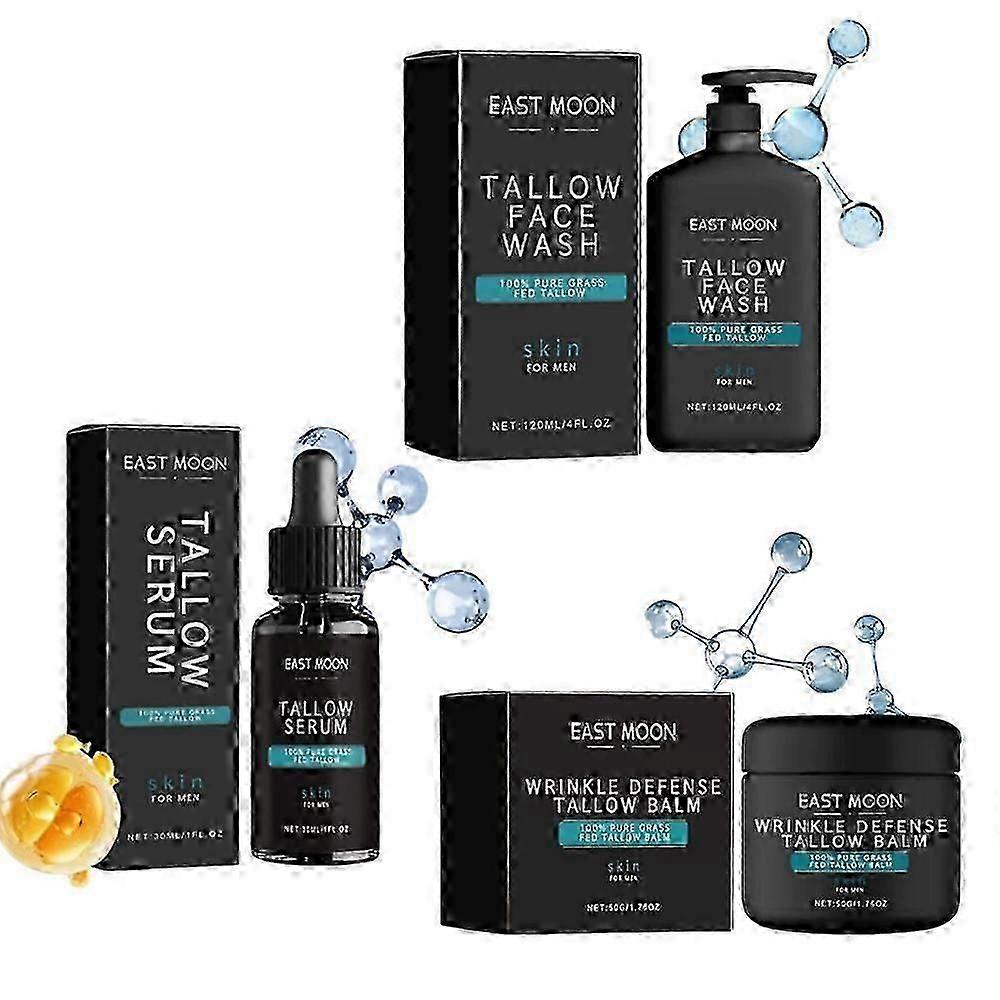 wrinkle defence tallow balm for men