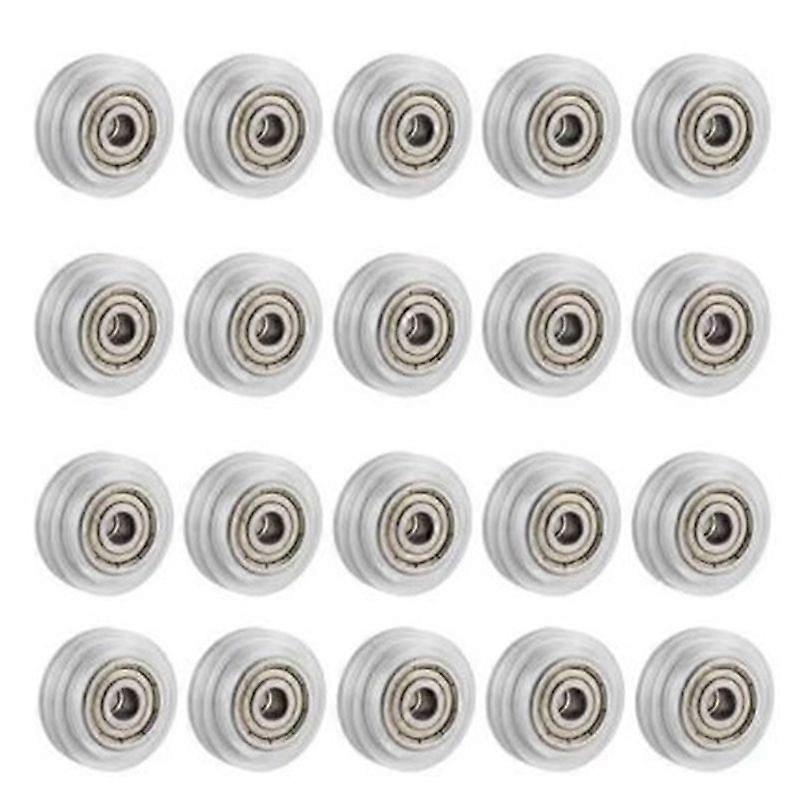 3D Printer Clear Polycarbonate Wheel Plastic Pulley Linear Bearing