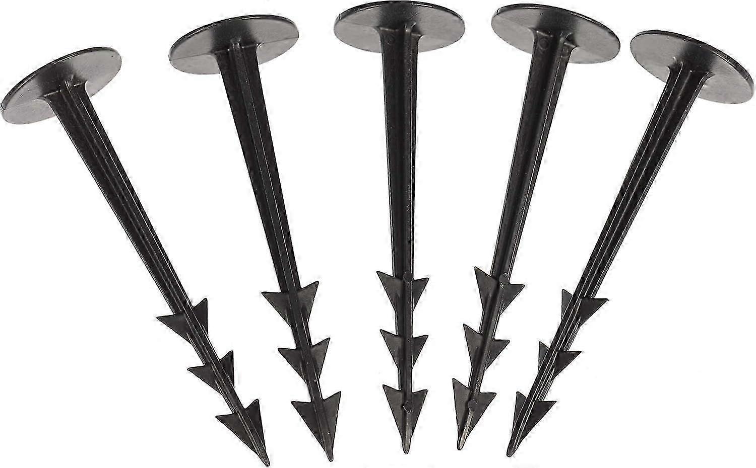 Pack of 100 Garden Fixing Pegs for Securing Weed Control Fabrics