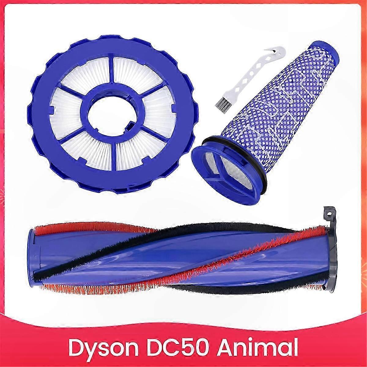 Replacement Roller Brush and Filter for DC50 Animal Multi Floor Vacuum Cleaner Accessory Kit