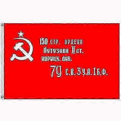 90x150cm Russian Flag Soviet Ccp Polyester Print Hanging Flying Empire Soviet Victory Flags And Bann