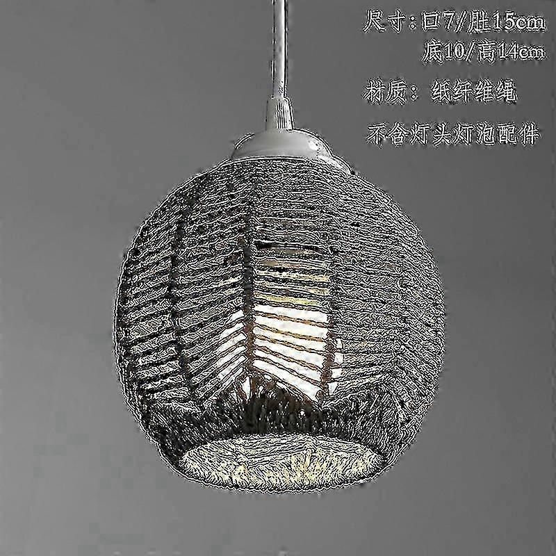 Hemp Rope Woven Lampshade Chandelier Lampshade Replacement Lampshade Pendant Lampshade