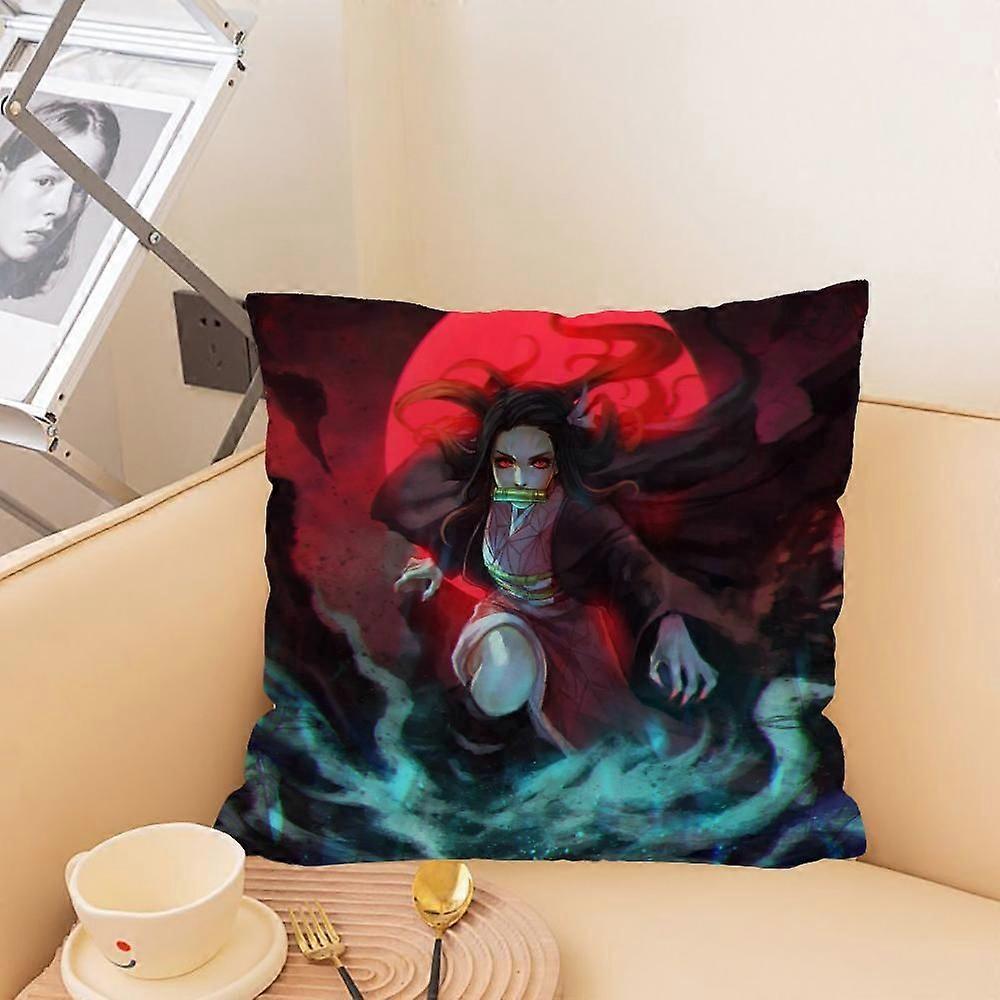 c1069ソファ高級枕カバークッションカバーD-デーモンスレイヤー-r枕用枕カバー装飾枕カバーweq1069