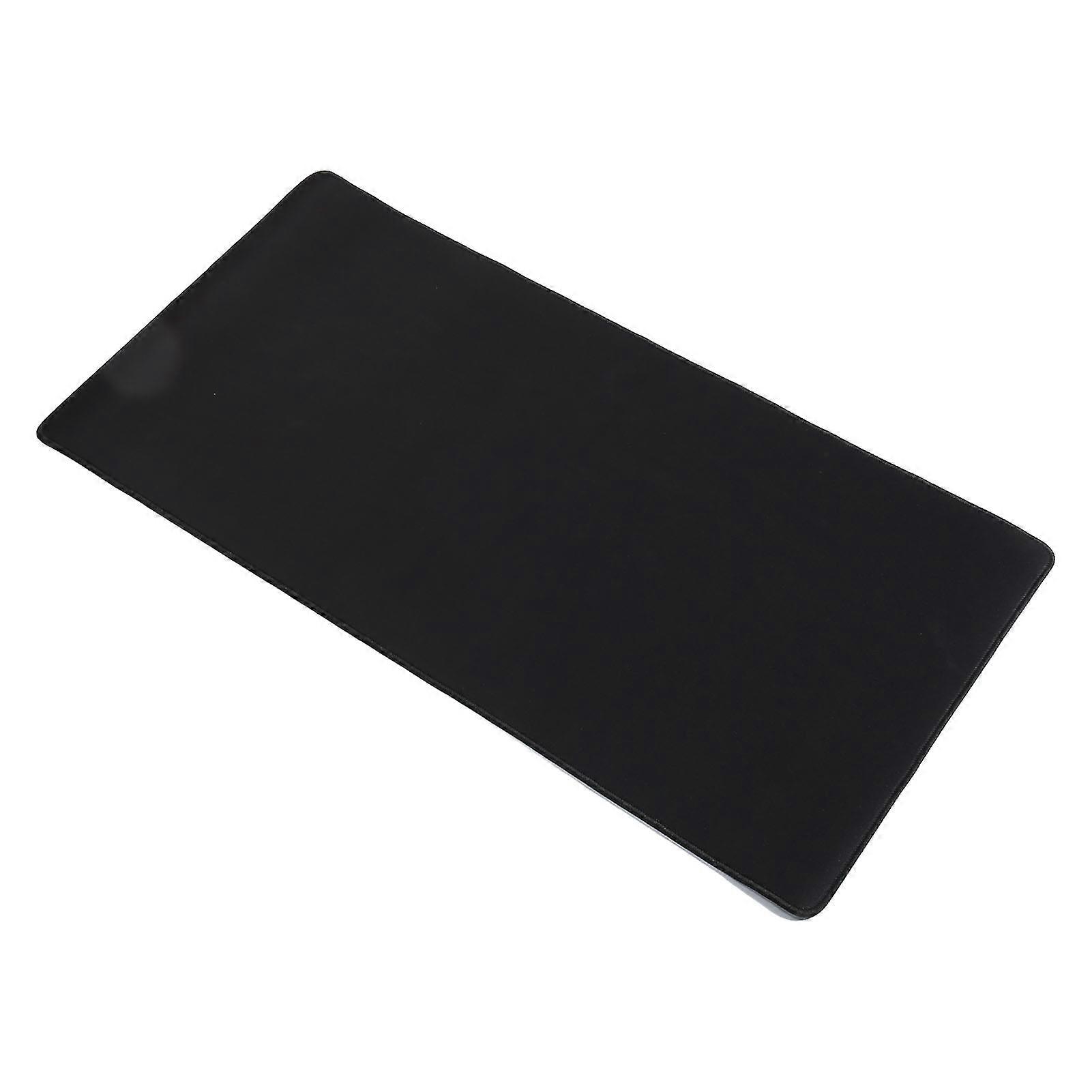 Large Mouse Pad Waterproof Slip Resistance Stitched Edges Extended Gaming Mouse Pad for Work Gaming Office Home Black 