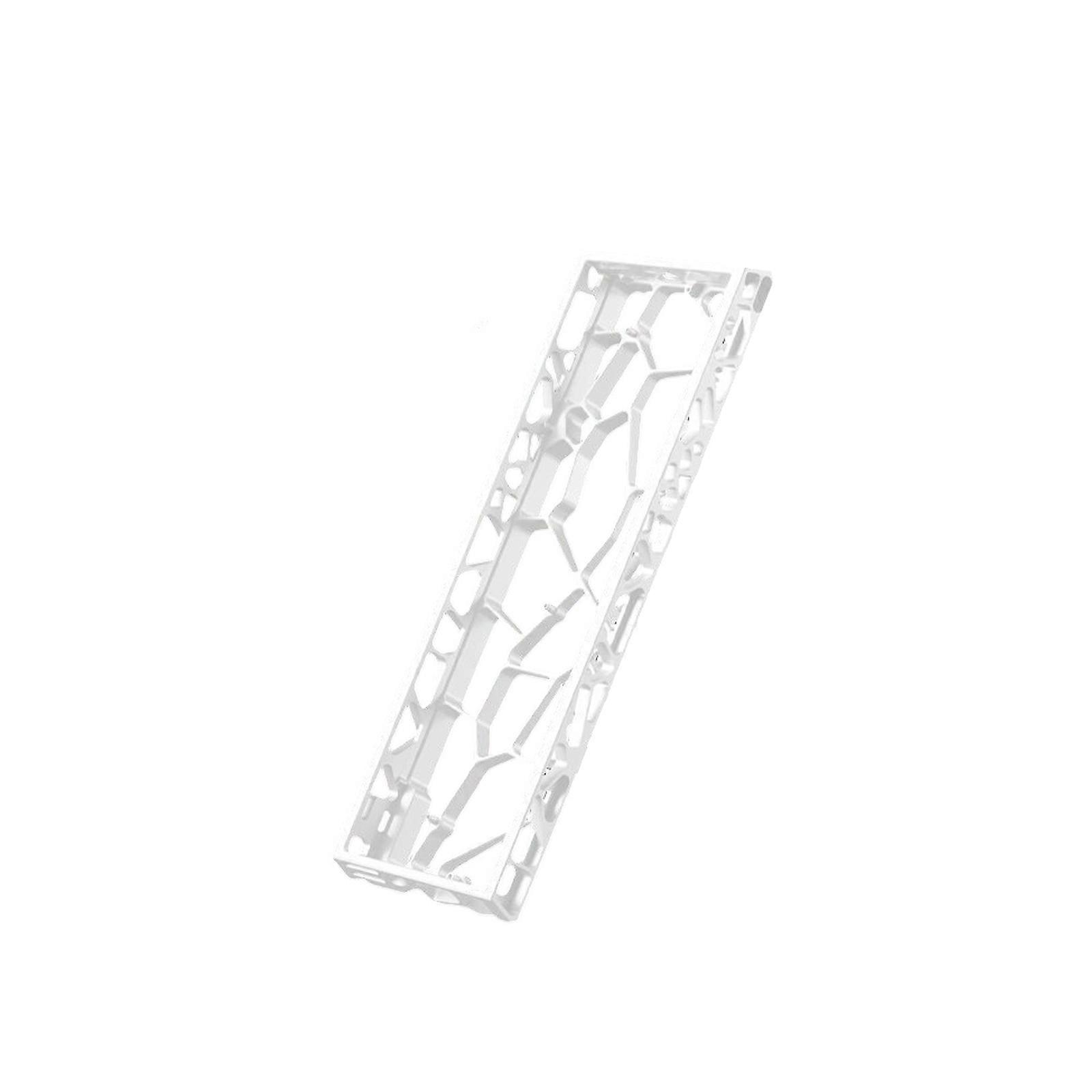 Multi Color Aluminum Keyboard Case With Ventilation Design For MAD60/WIN60 Magnetic Keyboards Enhances Cooling  White