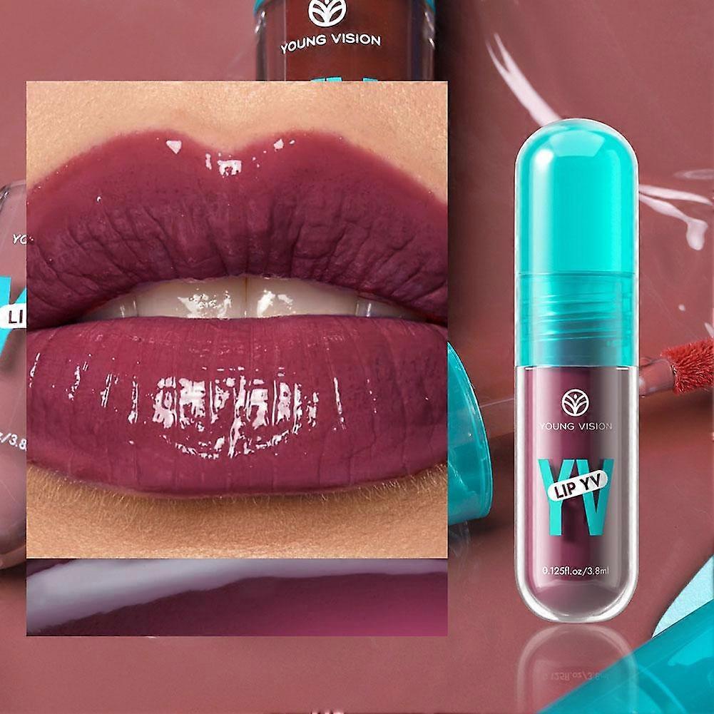 Hydrating Ice Lip Gloss with Plumping Effect Long Lasting Moisture Lightweight Non Sticky Formula for Daily Wear