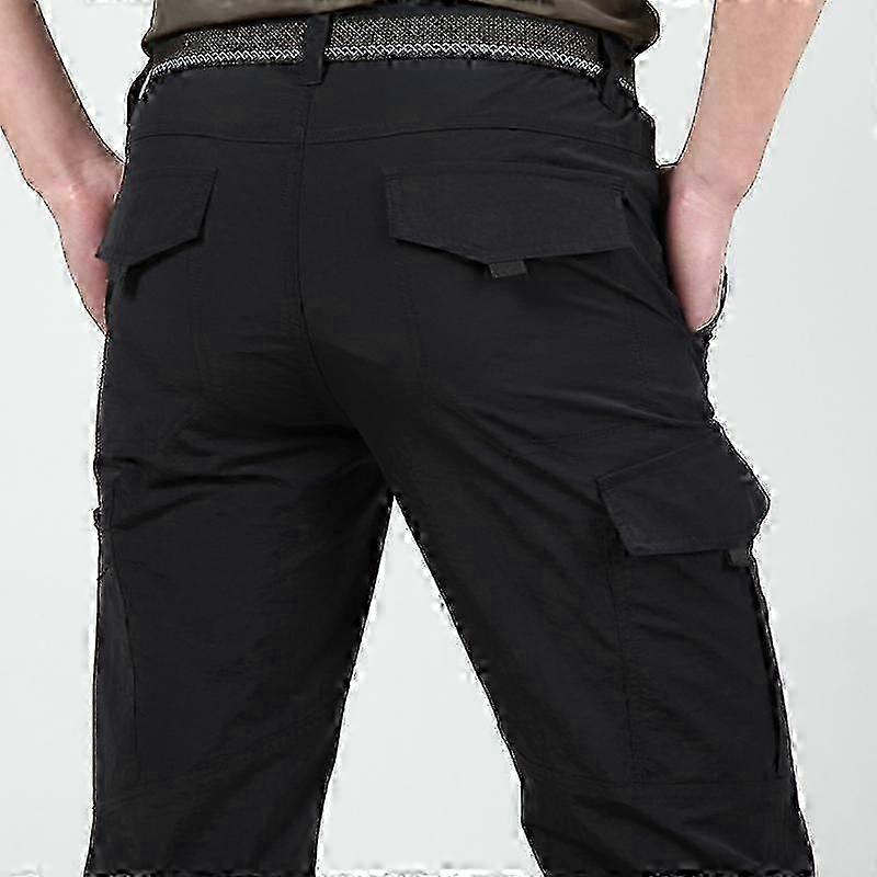 Breathable cargo pants for men - Lightweight waterproof quick dry trousers