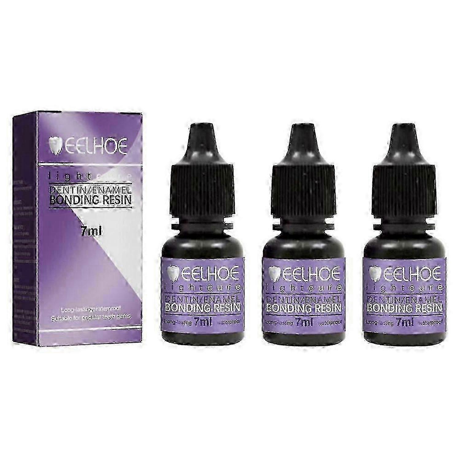 1-3X 7ml DIY Tooth Glue Strong Stickiness Quick-drying Waterproof Multi-function Widely Used Decorative